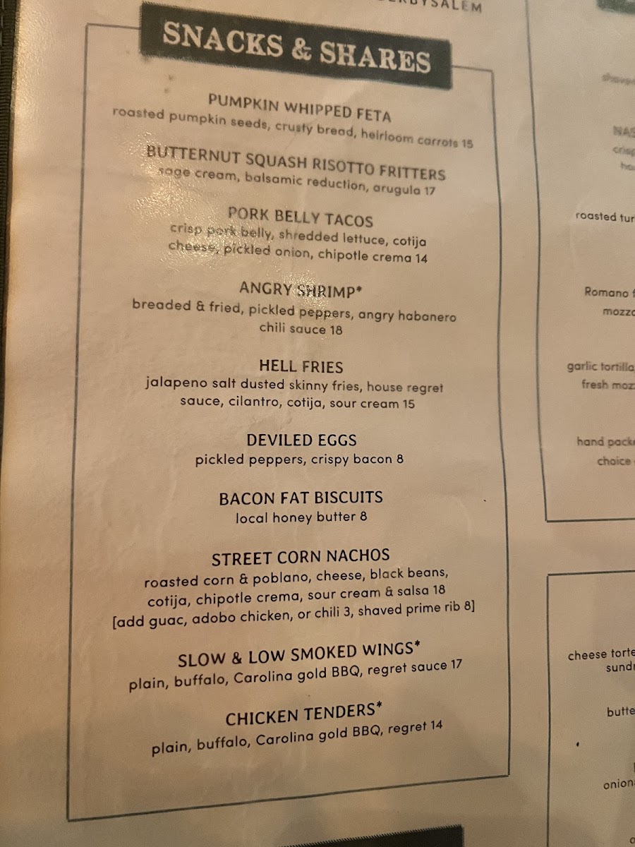 The Derby Restaurant & Bar Menu - Image 5